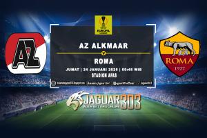 Prediksi AZ Alkmaar vs Roma 24 Januari 2025